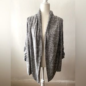 Athleta Heathered Gray Cardigan Size XS
